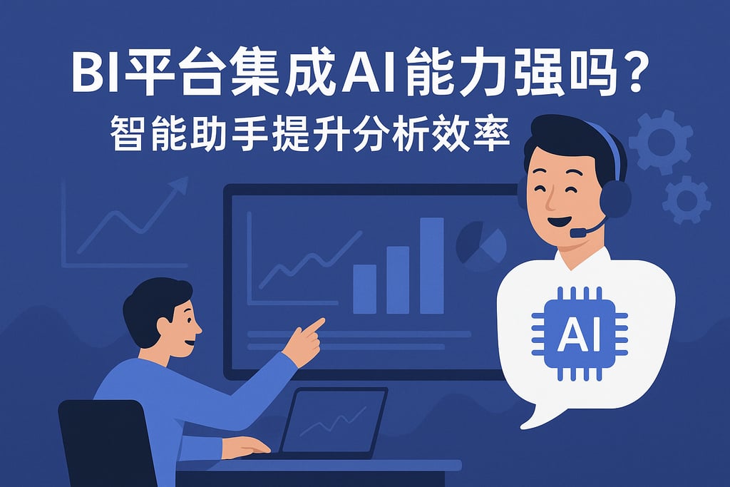BI平台集成AI能力强吗？智能助手提升分析效率"